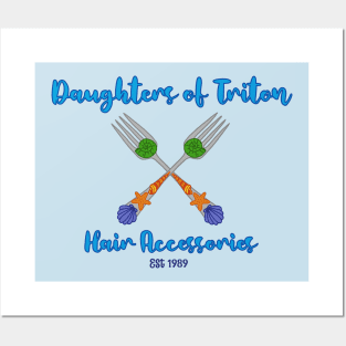 Daughters of Triton Hair Accessories Posters and Art